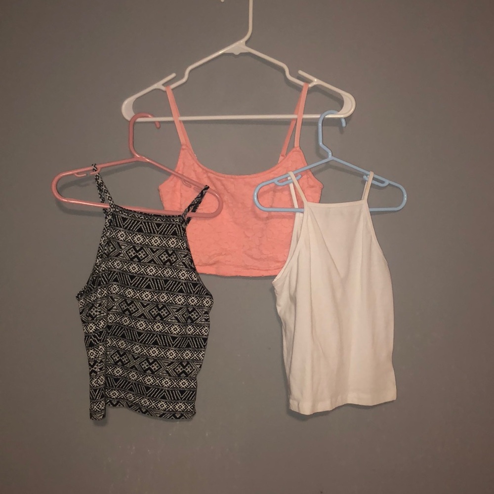3 crop tops for the price of 1!!